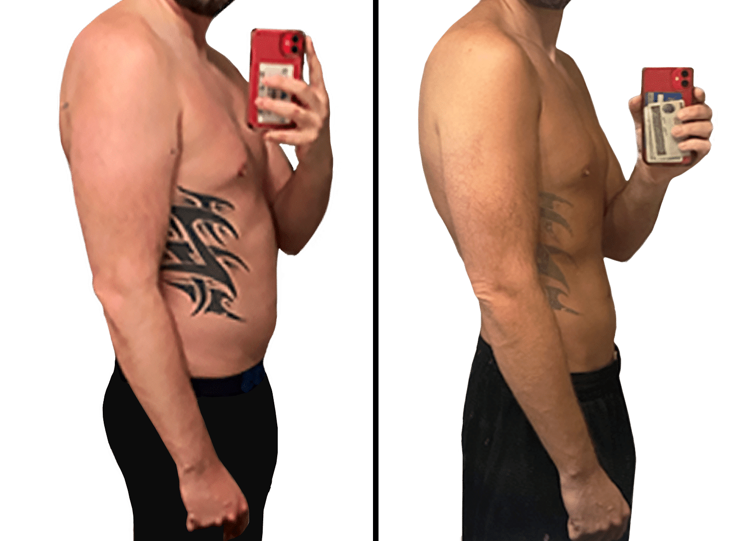 Before and After Image: WeightLoss - right-side